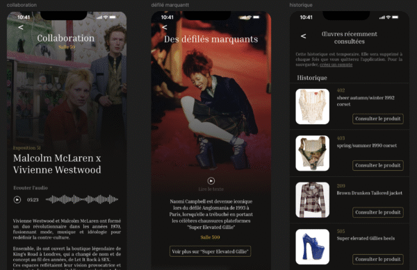 Screenshot of my figma design
